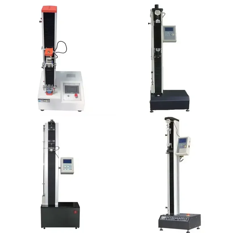 Electronic Tensile Testing Machine with Large Color Touchscreen ISO CE Certified Push Pull Gauge Ruler 1 Year Warranty
