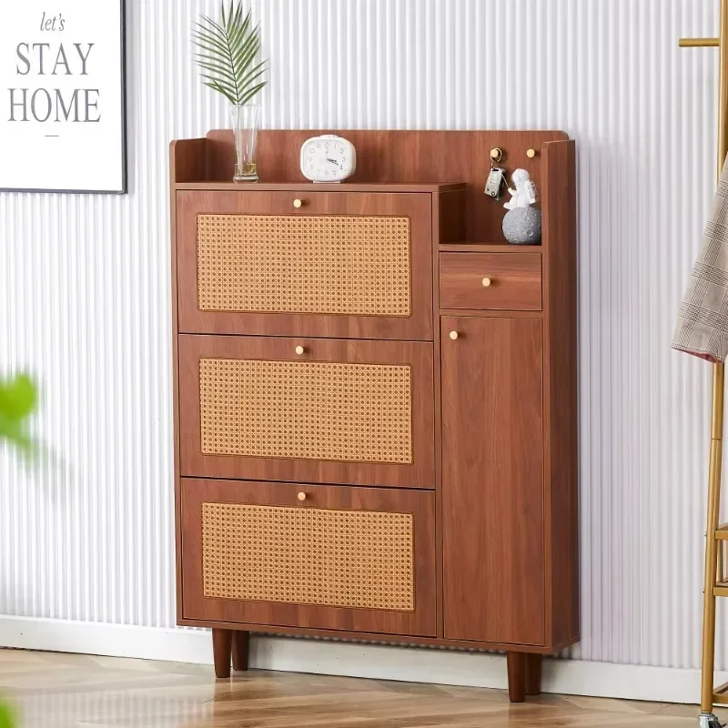 

z Slippers Shoe Cabinet Organizer Living Room Cabinets Storage Vertical Space Saving Rack Modern Shoemakers Open Home Furniture