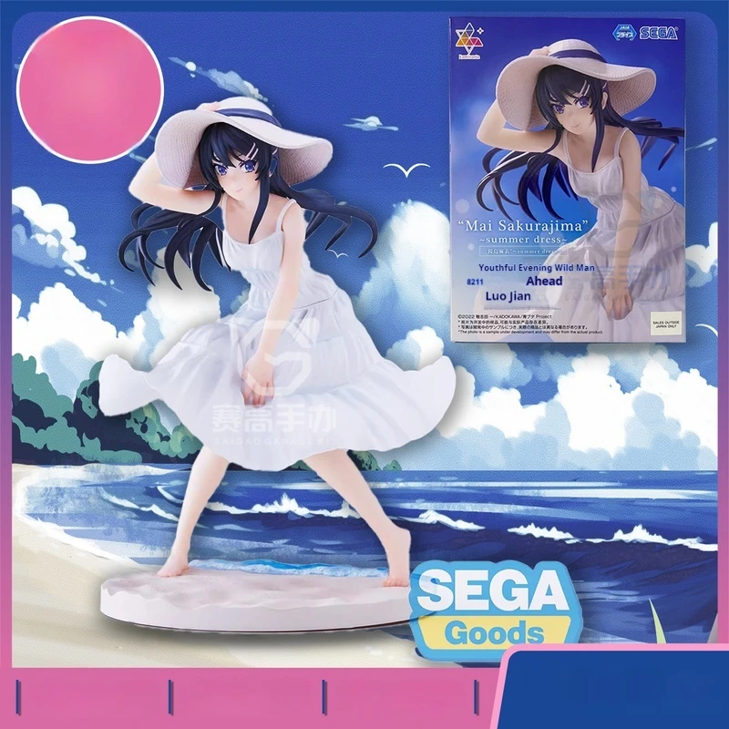 

Аутентичный SEGA Youthful Boy Island Sakura Haruno Ayame, летний наряд, летнее платье, фигурка, Коллекционная игрушка