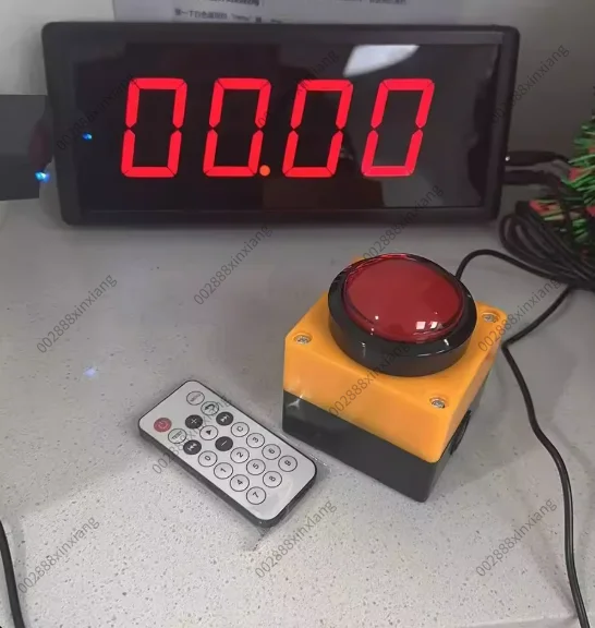 

Competition Timer LED Digital Display, Plug in Model,Training Speech, Dedicated Timing, Stopwatch Counter