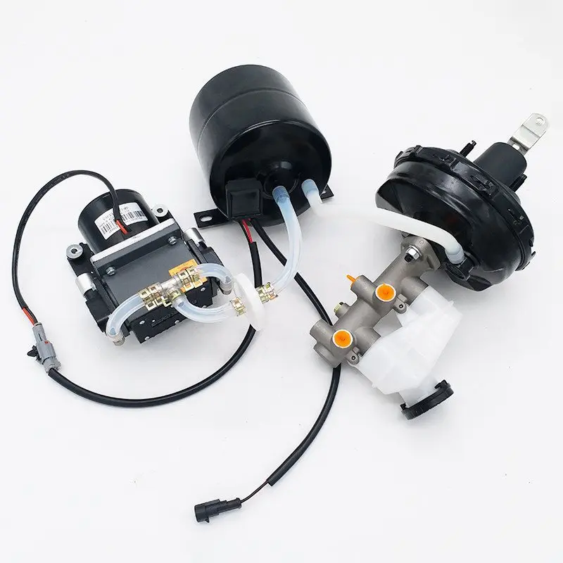 12V Electric Vacuum Pump for EV Brake Booster - Electronic Brake Assist System for Electric Vehicle & Coach Modification