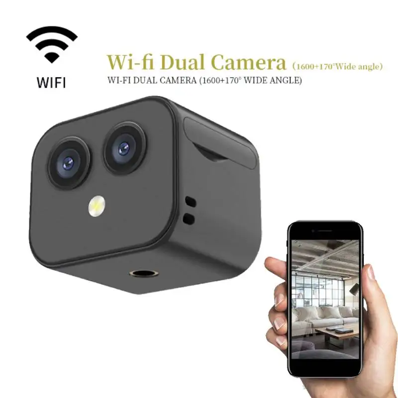 

4K Mini Wireless WiFi Camera Mobile Phone Remote Wireless Network Night Two-way Intercom Monitoring Home Baby Video Surveillance