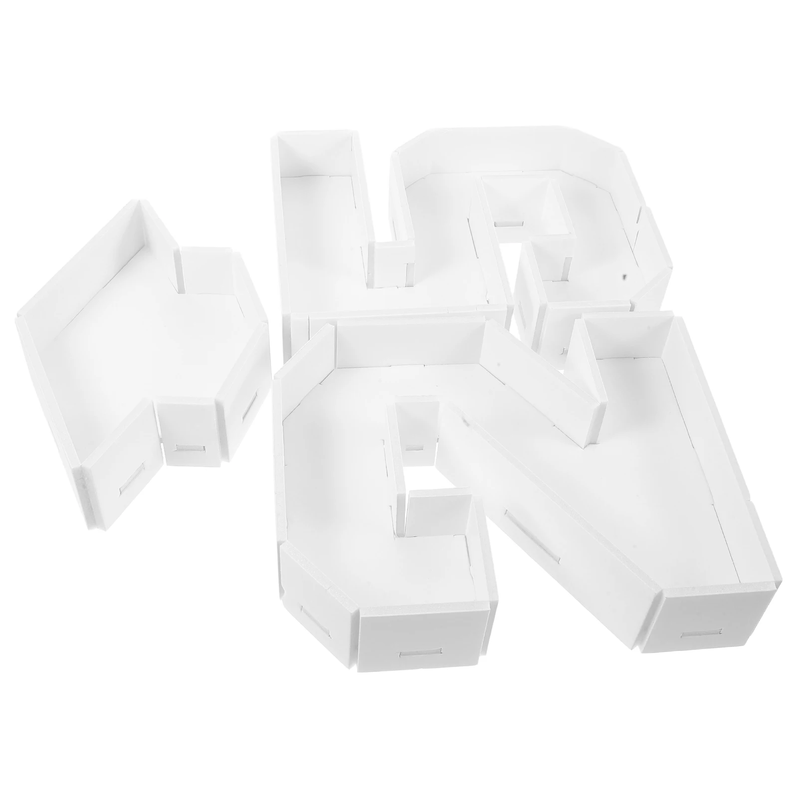 

2pcs Candy Box Dessert Containers Fillable Chocolate Strawberry Number Holder Graduation Snack Boxes Board Packaging