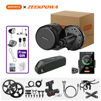 Bafang BBS01 BBS02B UART Mid Drive Motor Kit with optional battery 48V 500W 750W Electric Bike Conversion Kit Ship from EU or Uk