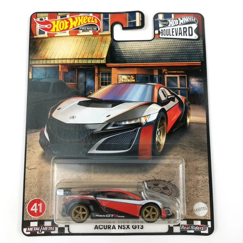 

Hot Wheels Boulevard ACURA NSX GT3 1/64 Collection Metal Die-Cast Car GJT68