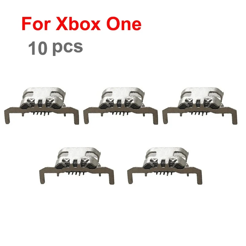 10Pc High quality For Xbox One Micro USB Power Charging Charger Connector Socket Dock Port For Xbox One Controller Repair Parts