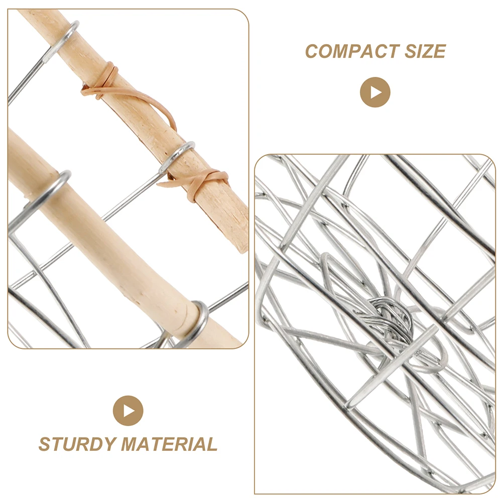 

Wire Metal Fruit Iron Storage Organizer Basket For Countertop Picnic Desk Decoration Reusable Vegetable Basket Iron
