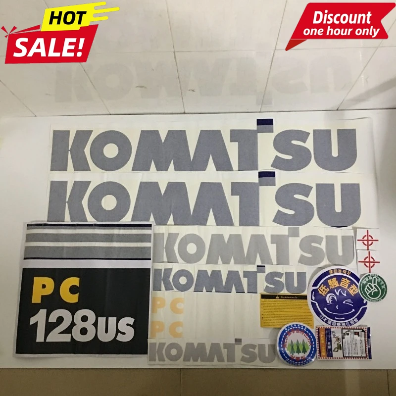 

Excavator Parts for Komatsu PC78US/128US/138US/228US Whole Car Sticker/boutique Car Sticker/car Logo