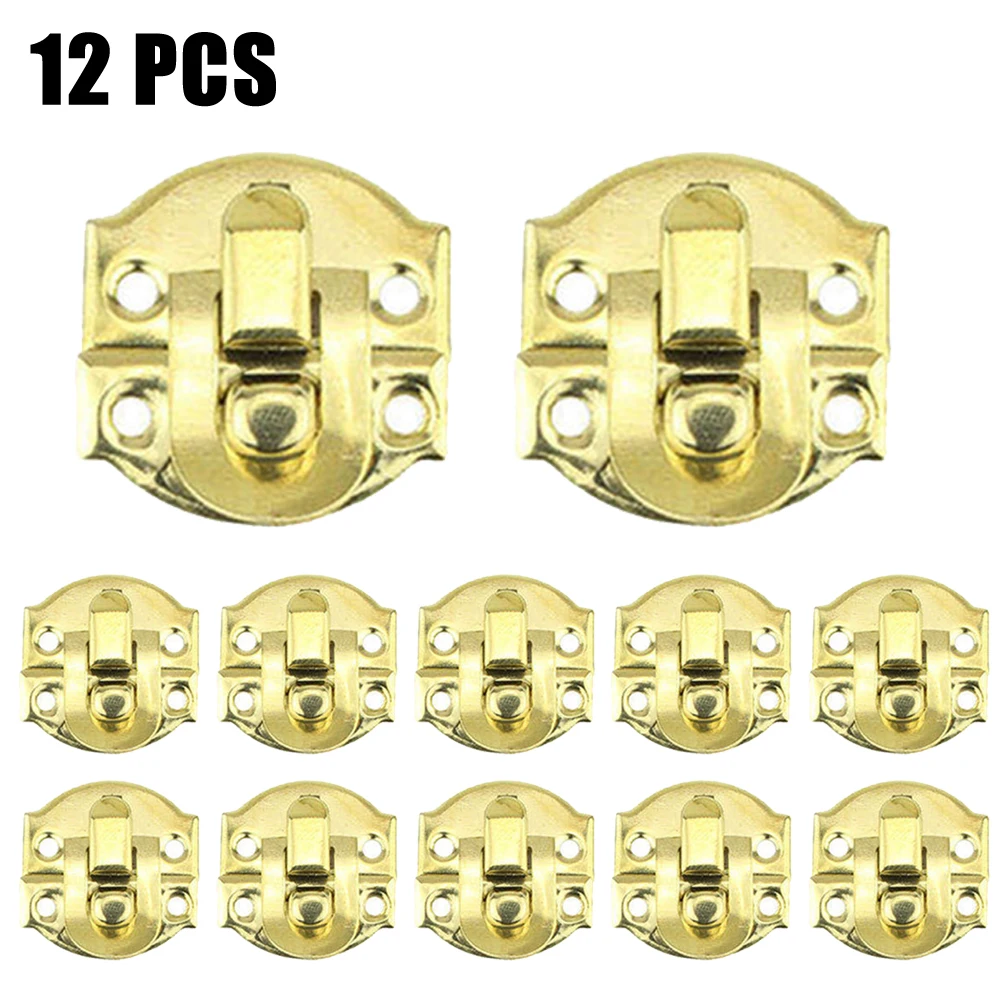 Screws Latch Hasps 20/48 X Screws 5/12 X Latch Hasps Gold/Silver/Bronze/Red Copper Hardware Hot Selling Screws