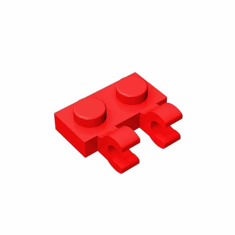 20pcs DIY MOC parts compatible with 60470 special 1 x 2 with clip block particles for children\'s creativity