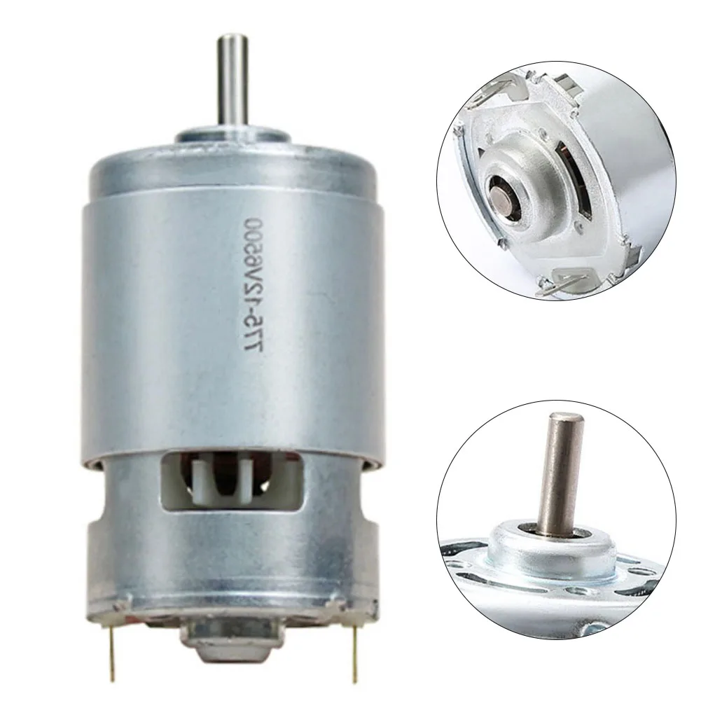 Adjustable Speed Motor 775 DC Motor Forward And Reverse Rotation Heat Dissipation Metal Material Measured Parameters