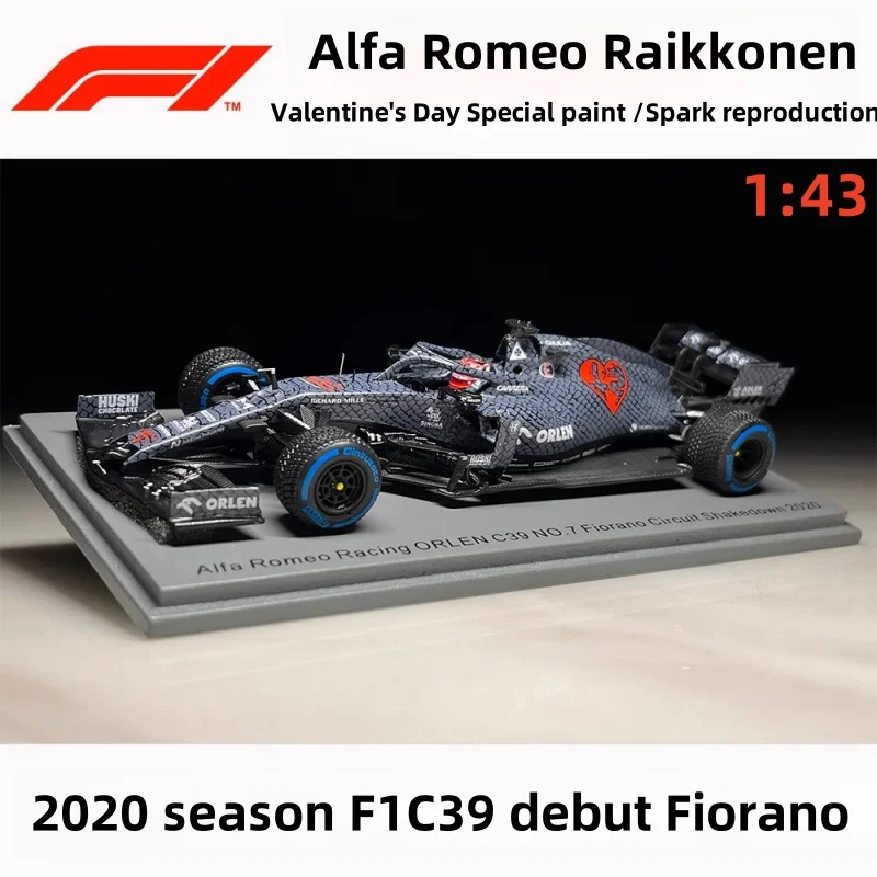 RaiPatrick onen Leon Day Painting, Romeo C39, 2020, F1 Maiden Voyage, 1:43, Modèle en résine, Décoration adulte, Cadeaux pour enfants