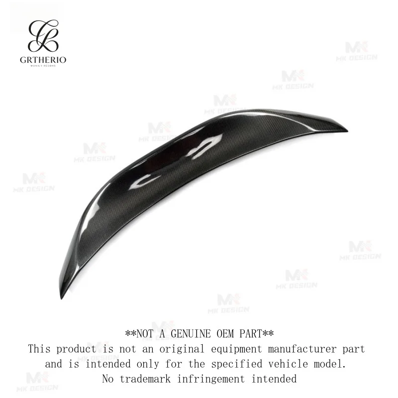 Suitable for Toyota GT86 and Subaru BRZ, this carbon fiber LEG-style rear wing spoiler is designed for modification and provides