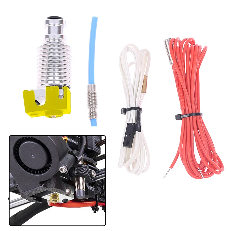 V6 Hotend pre-assambled unit for PRUSA i3 MK3 MK3S MK2/2.5 v6 heatsink nozzle 3D printer