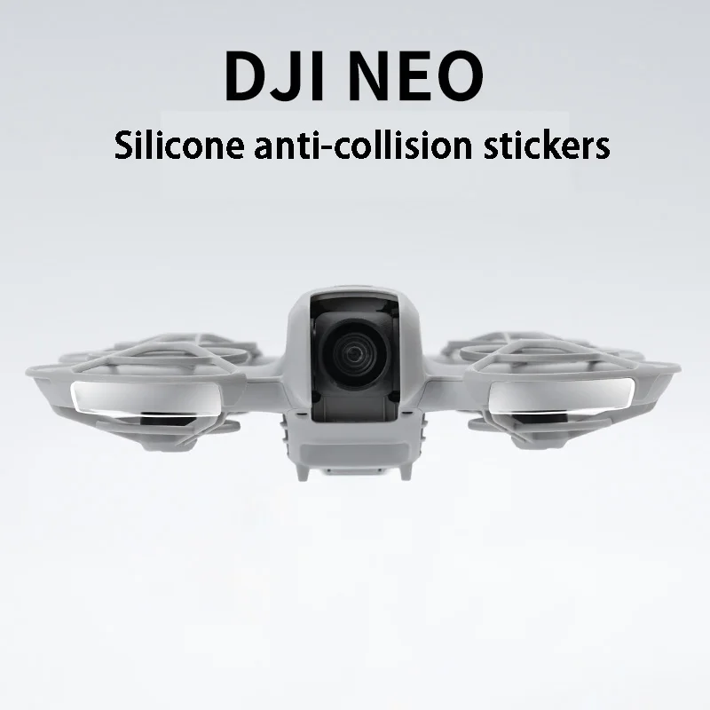 RCSTQ Anti-collision Silicone Stickers For DJI Neo Shock-Absorbing Propellers Protection Stickers For DJI Neo Drone Accessories