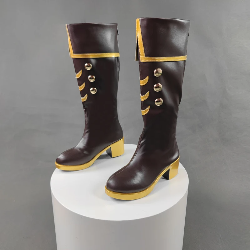 Anime Game Cosplay Boots Sancho Limbus Company Shoes Party Halloween  Costume Accessories Props Made