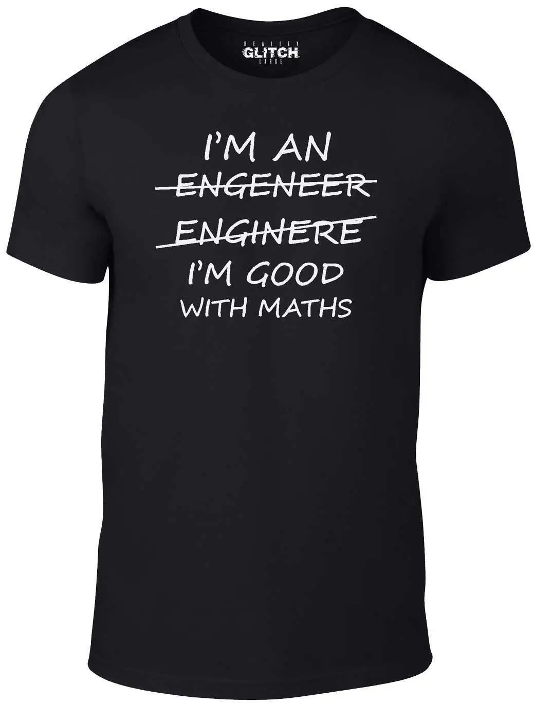 Я инженер, хорошо в математике, футболка, Забавный инженер, математика