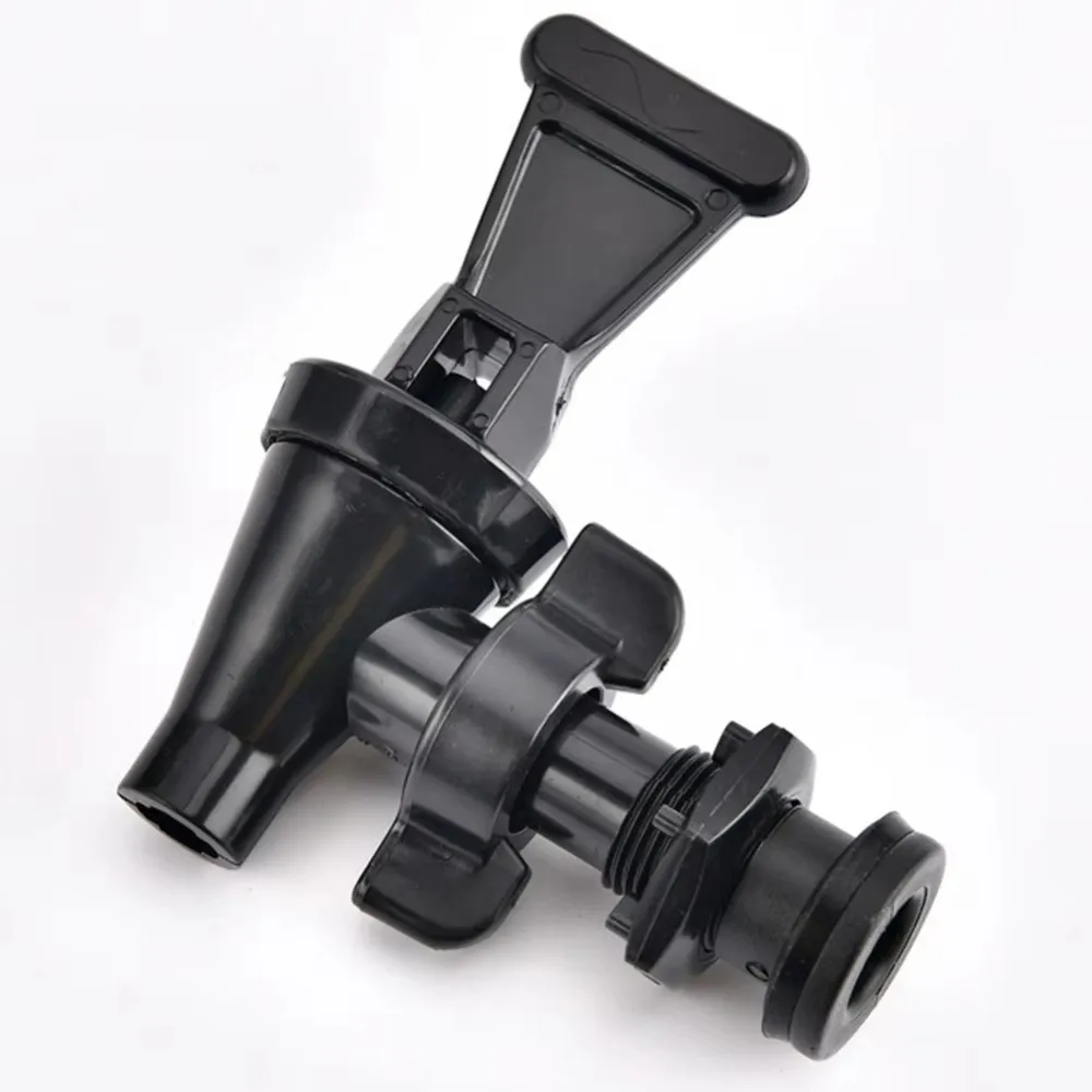 Upgraded Beer Barrel Faucet Tap Black Detachable Water Dispenser Faucet Tap Plastic Durable Milk Tea Bucket Faucet