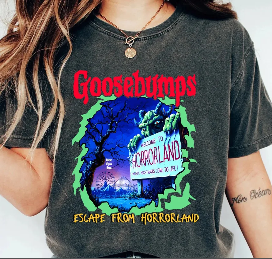 Goosebumps Horrorland Shirt, Escape From Horrorland Halloween Shirt, Nightmare S