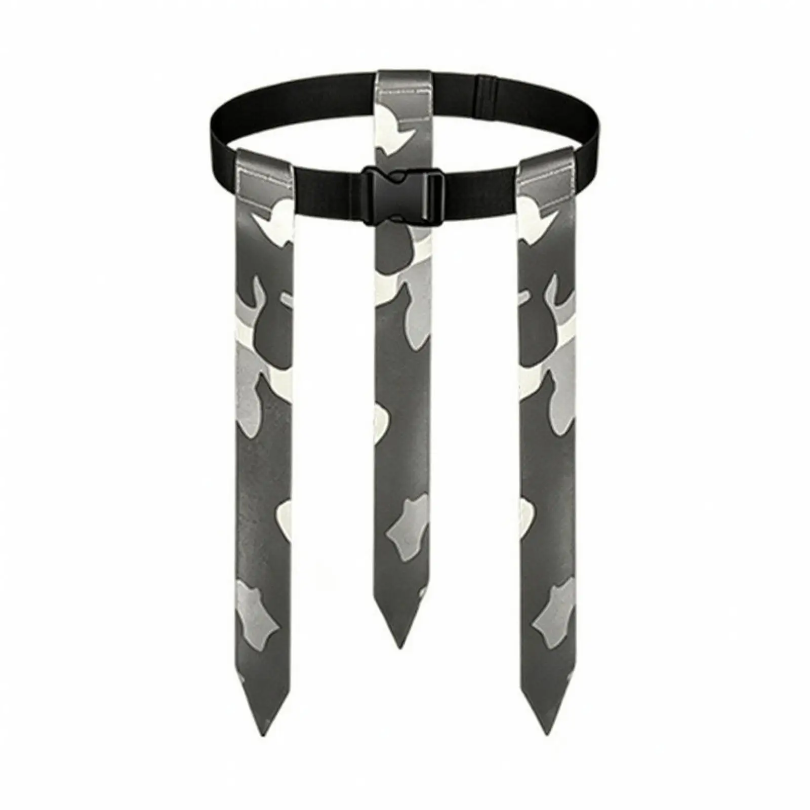 Training Flag Football Belt with Adjustable Buckle and PVC Strips for Youth League Practice Sessions