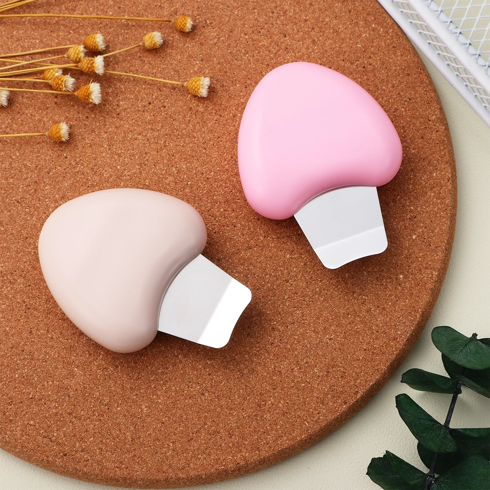 2Pcs Haut Wäscher Gesichts Reinigung Spachtel Mitesser Entfernung Gesicht Schaber Peeling Werkzeug Hautpflege Instrument