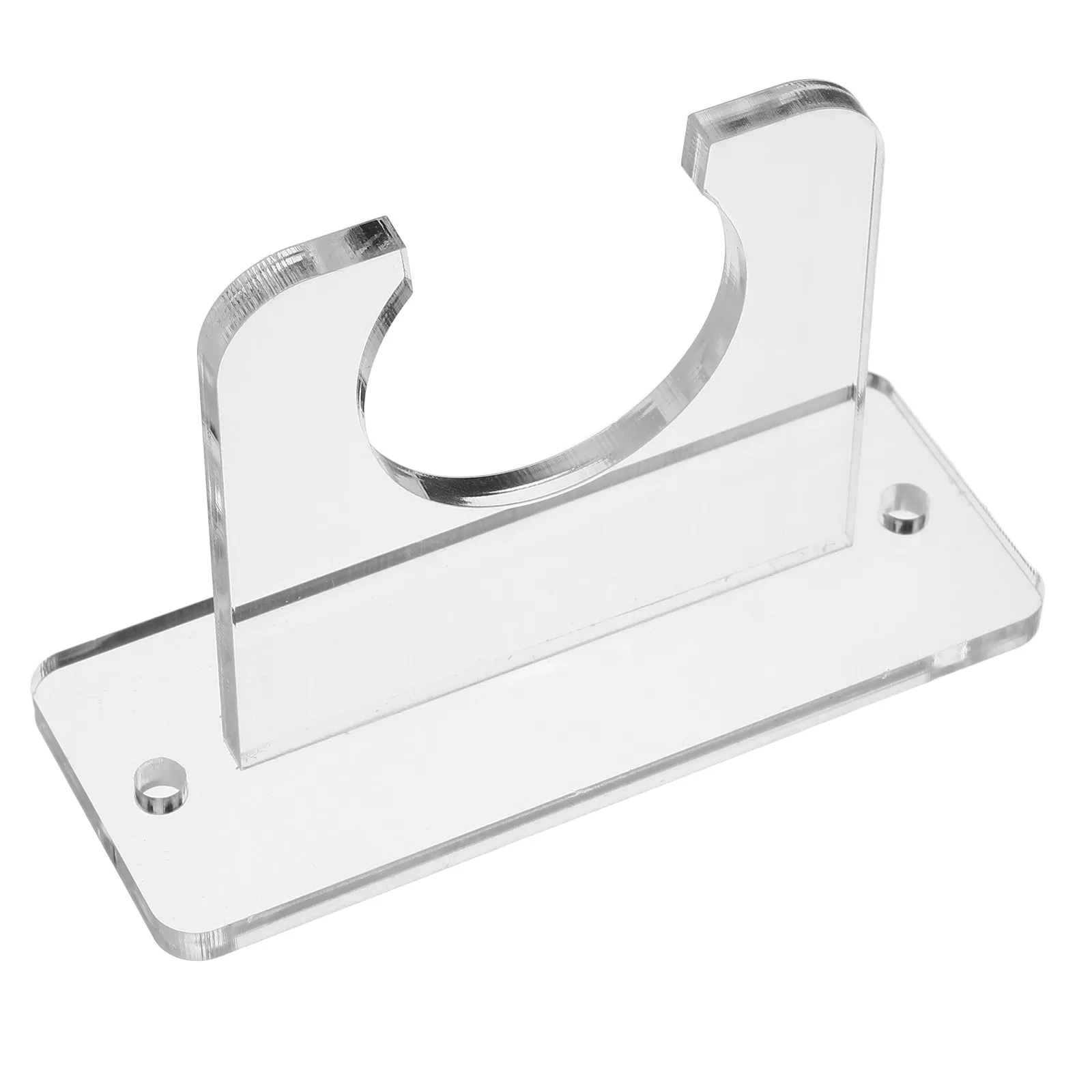 Wall Mounted Acrylic Table Tennis Paddle Storage Stand Transparent Display Rack Clear Tennis Racket Organizer Space Saving