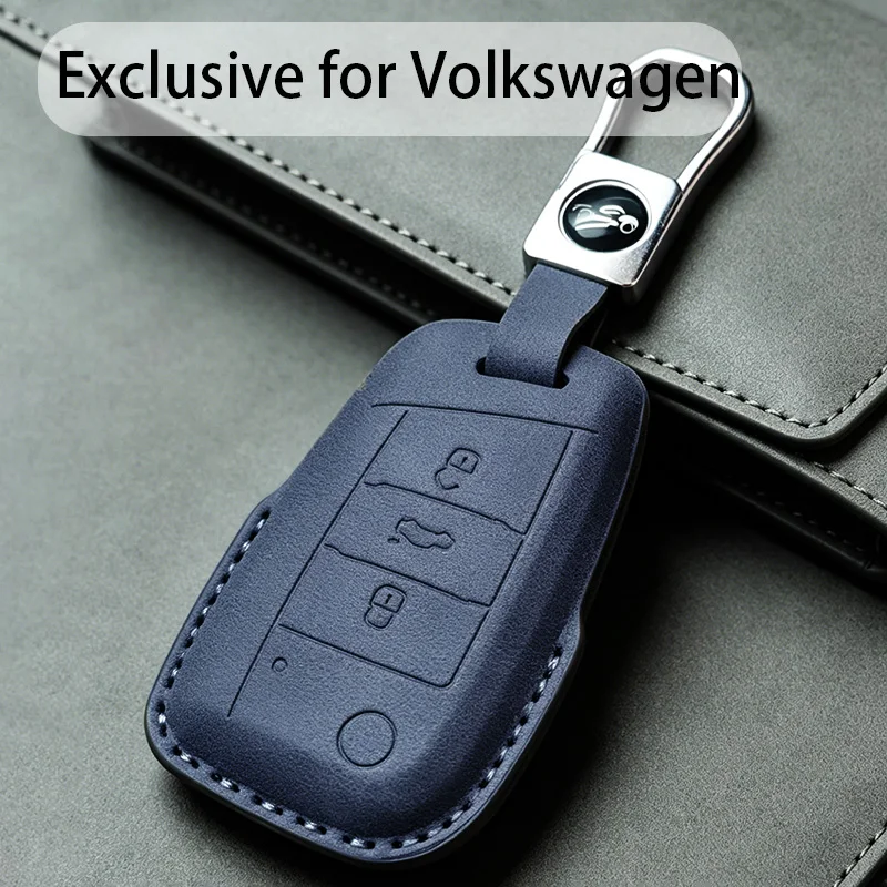Funda para Llave de Coche Volkswagen Polo MK6 T-Cross Virtus Nivus Saveiro 2018+ Generaciones MQB, Carcasa Duradera para Llaves Inteligentes
