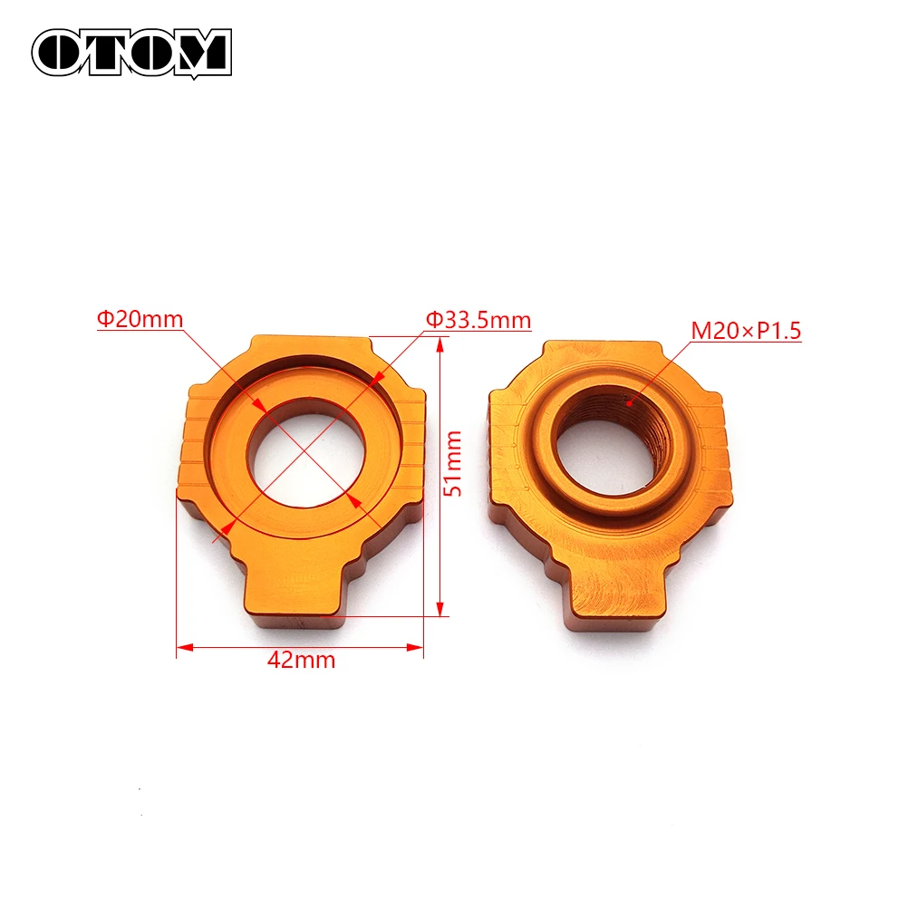 جهاز ضبط سلسلة كتل الدراجات النارية ، جهاز انزلاق منظم ، جهاز شد لـ KTM-5.0 ، محور HUSQVARNA-خلفي ، EXC ، exf ، SX ، SXF #2