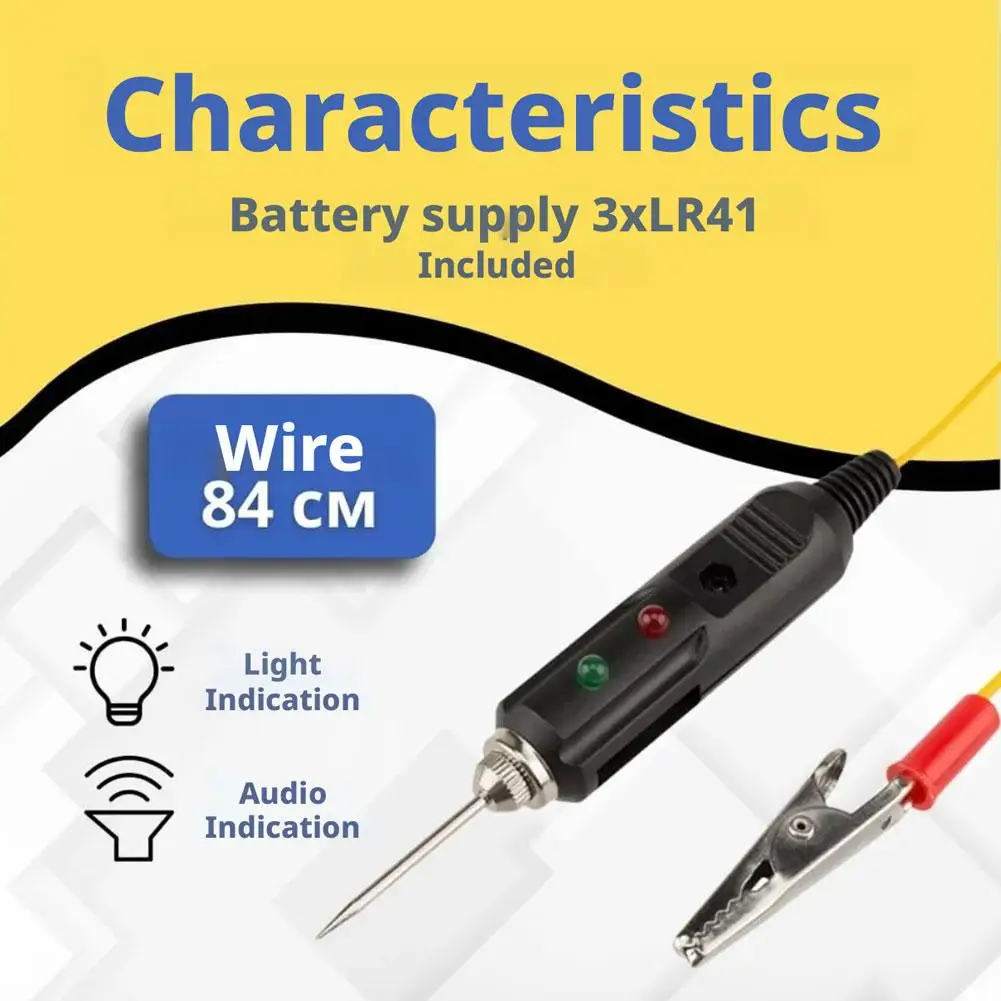 1Pcs Automobile Voltage Electrical Equipment Index Tester Probe Head Test Needle Test Pen Probe Needle