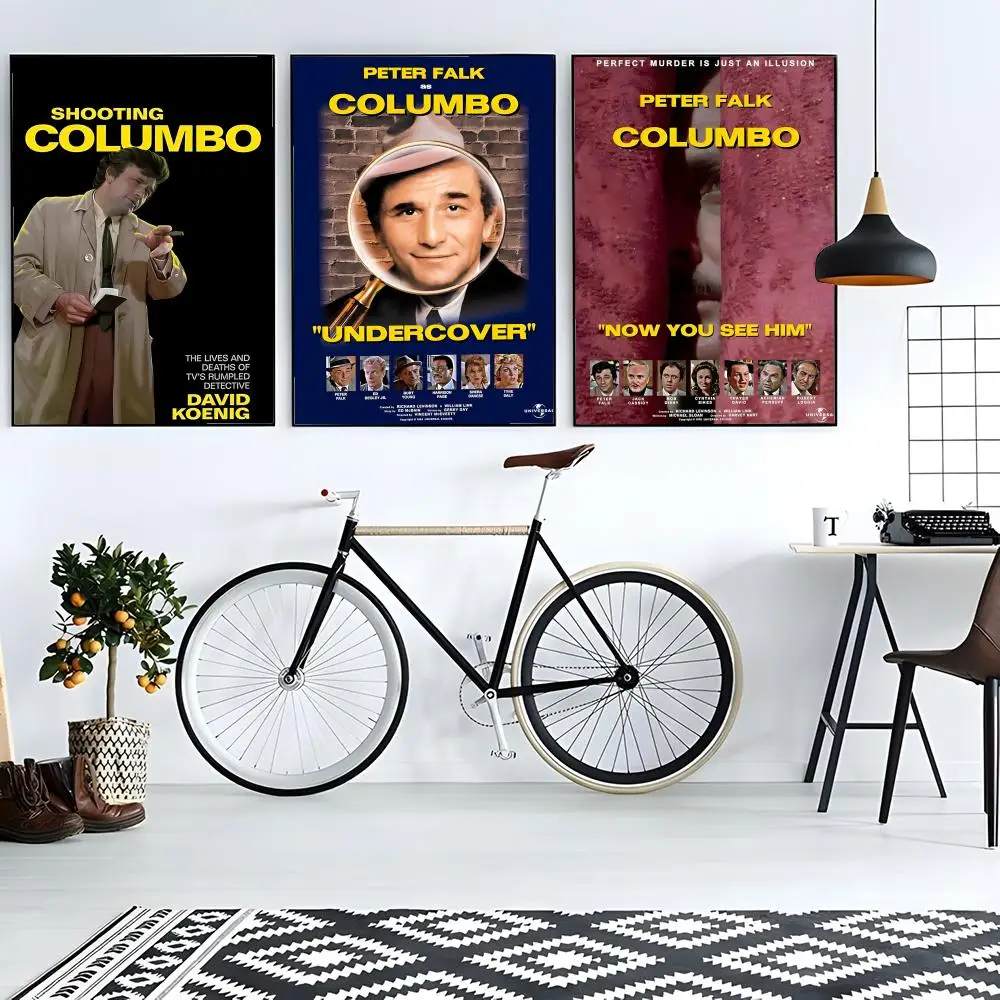 drama detective C-Columbo Poster retro art restaurant bar decoration