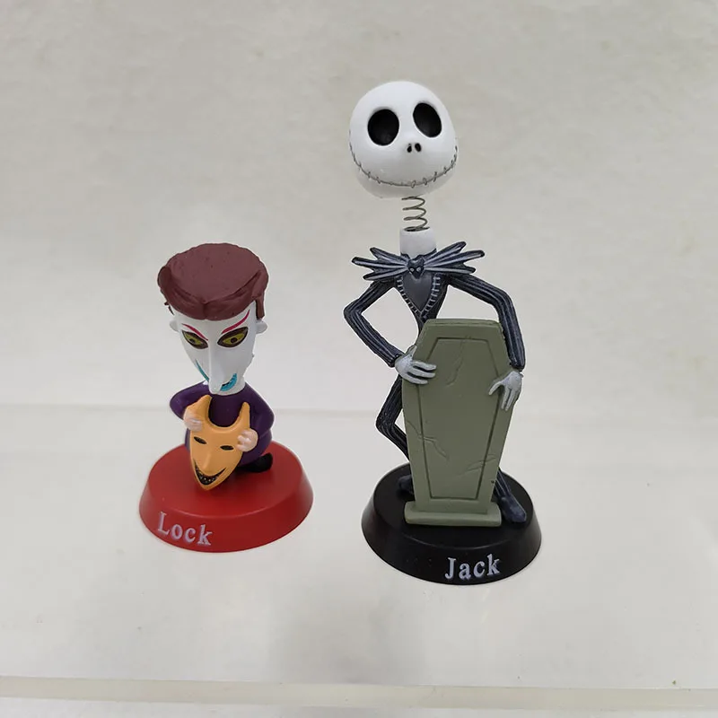 6pcs New Jack Skellington The Nightmare Before Christmas Pocket Action Figure Toys For Children