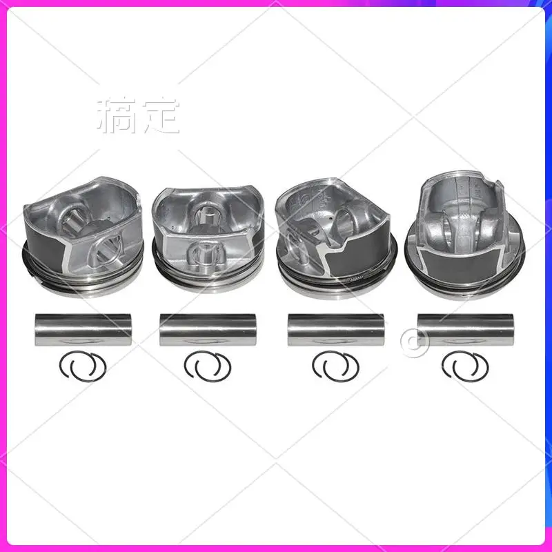 

AR-20Mm Engine Piston & Rings Set Pin Automotive Supplies Metal For A3 A4 A6 C6 2.0 Golf GTI / Jetta GLI / Passat