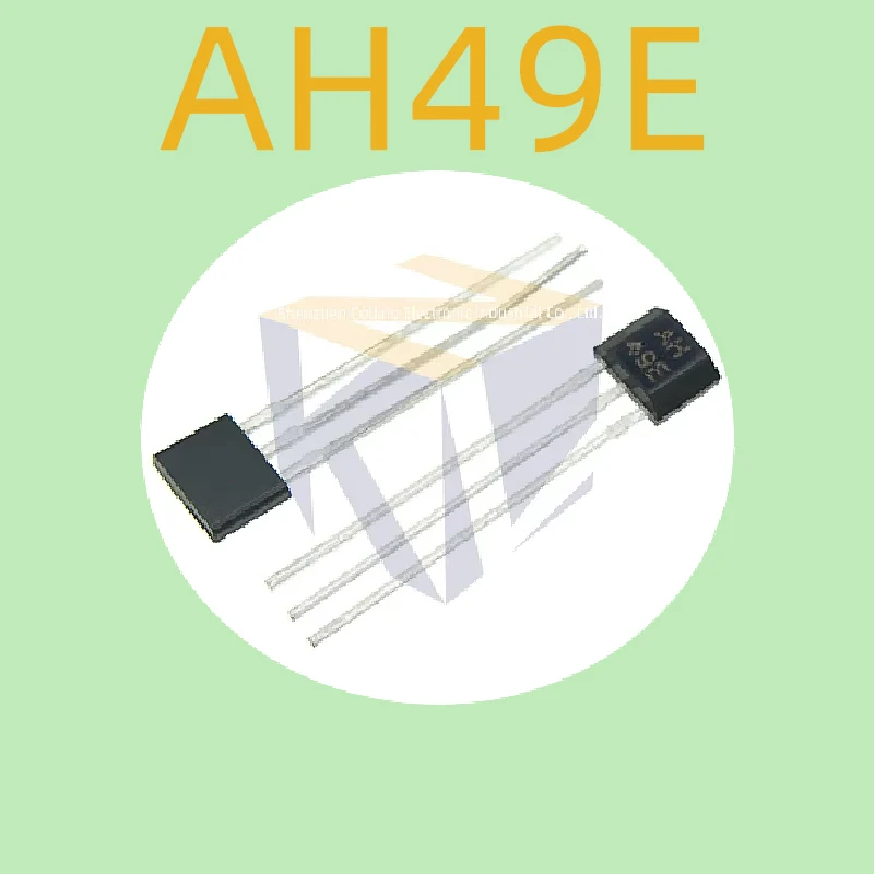 10pcs AH49E TO-92S Hall Sensor AH49E 49 AH49 49E
