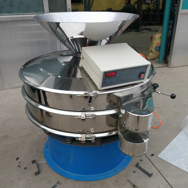 

Rotary vibrating screen, ultrasonic vibrating screen, powder screening machine, sample screening machine, electric stainless