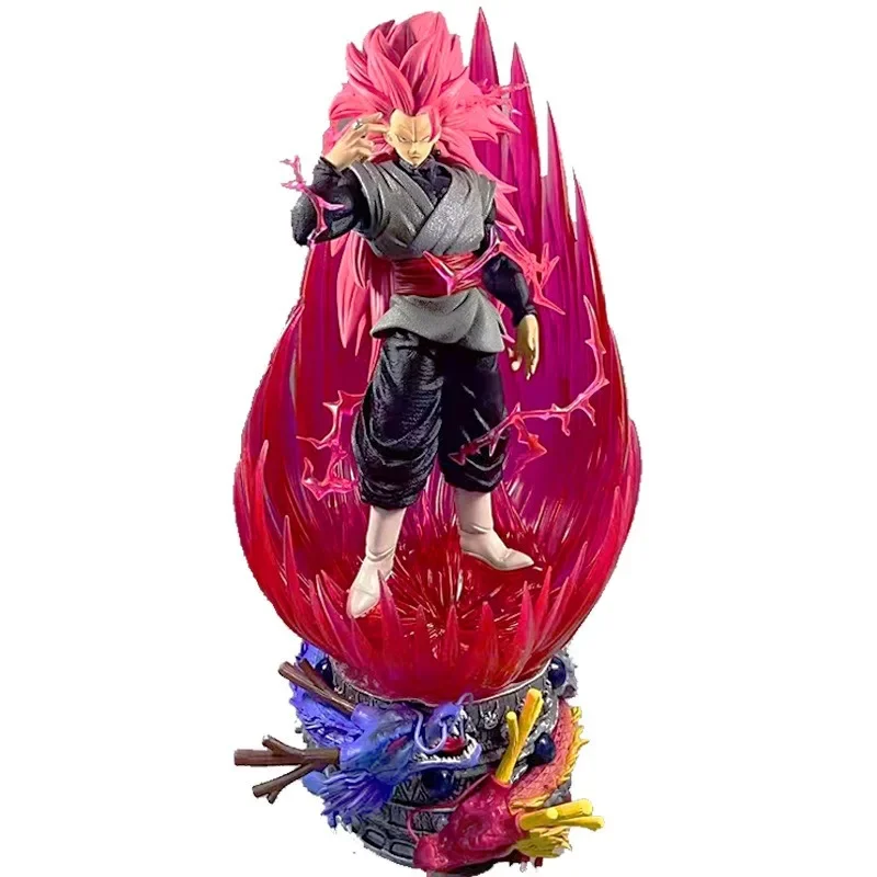 

Dragon Ball Figure SSJ3 Rose Goku Black Action Figures Super 3 Goku Anime PVC Stand Collectible Model Ornament Toys Doll Gifts