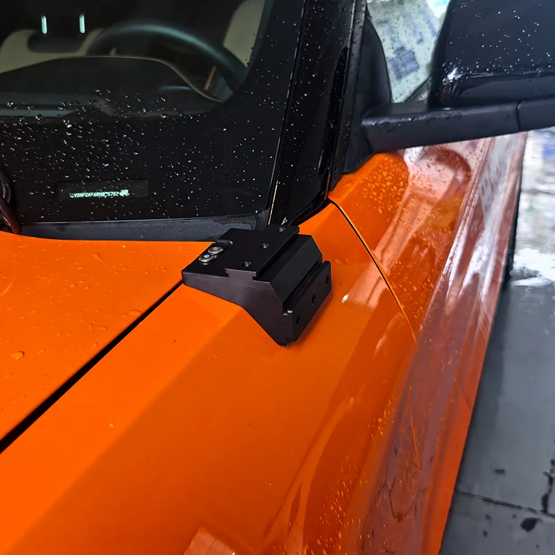 For 2020-2025 Ford Explorer Lights Stand Stable Light Base A-pillar Spotlight Auxiliary Hood Light Bracket