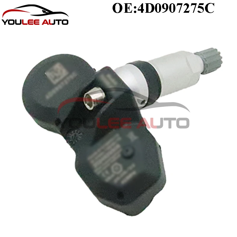 4PCS 4D0907275C 4D0907275E TPMS Tire Pressure Sensor 433MHZ For Audi A8 S8 Bentley Continental GT Volkswagen Phaeton Auto Parts