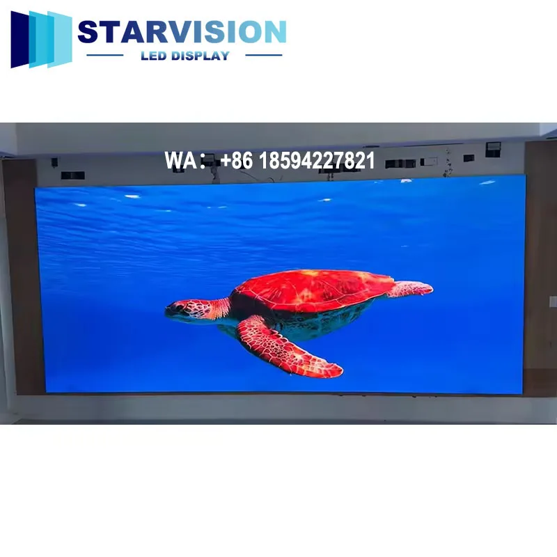 Small Pitch Indoor Fixed LED Screen P1.5 P1.8 P2 HD LED Display for Museum Exhibition Hall