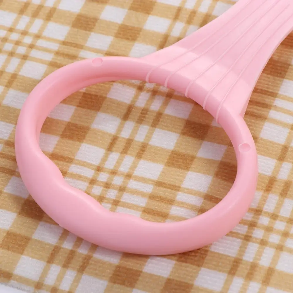 Hanging Ring Children's Bed Pull Ring Plastic Solid Color Learn To Stand Hand Pull Ring Creative Bed Accessories