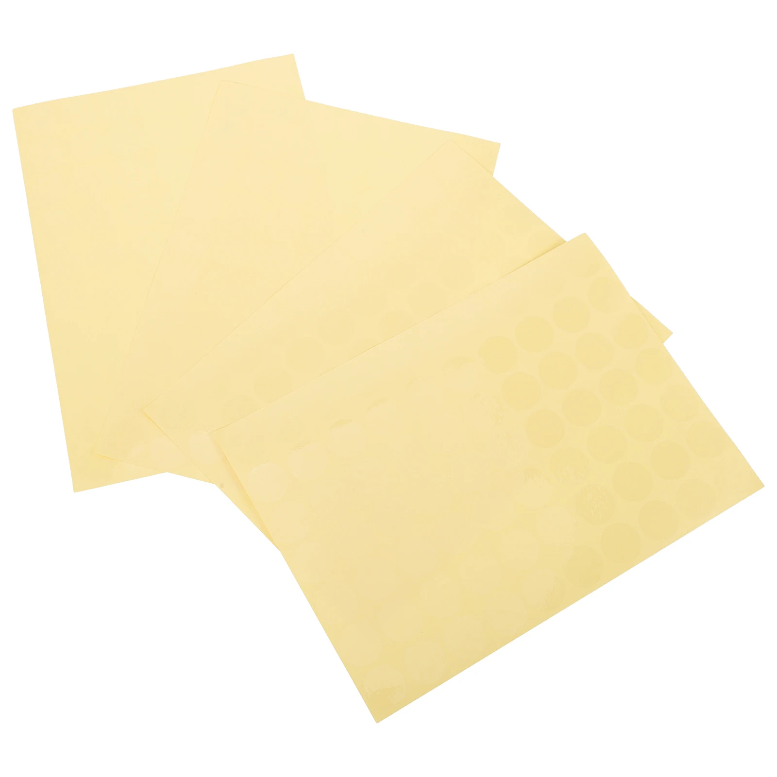 

15 Sheets Waterproof Dot Stickers Strong Sticky Force Clear Printable Small Circle Pvc Mini DIY