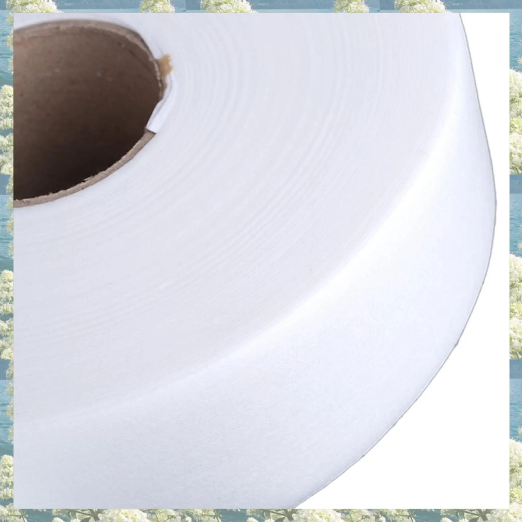 X17A 2025 NEW-3Pcs 100 Yards Depilatory Paper Hair Removal Wax Strips Nonwoven Paper Waxing Roles (White)