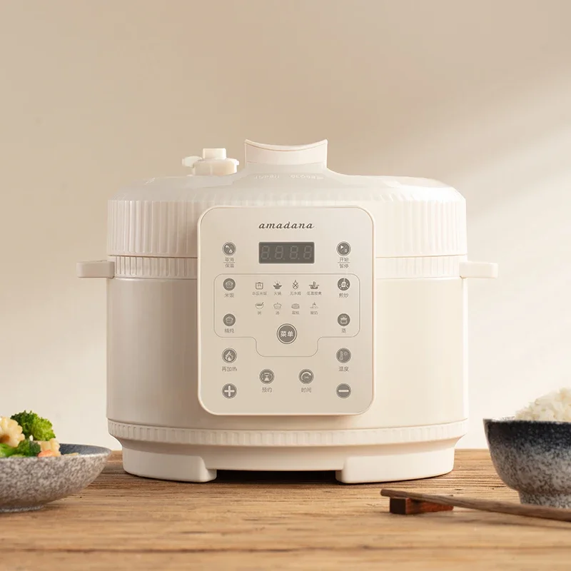 Amadana Elektrische Snelkookpan Huishoudelijke Automatische Intelligente Kleine Snelkookpan Rijstkoker  Rice Cooker 220V