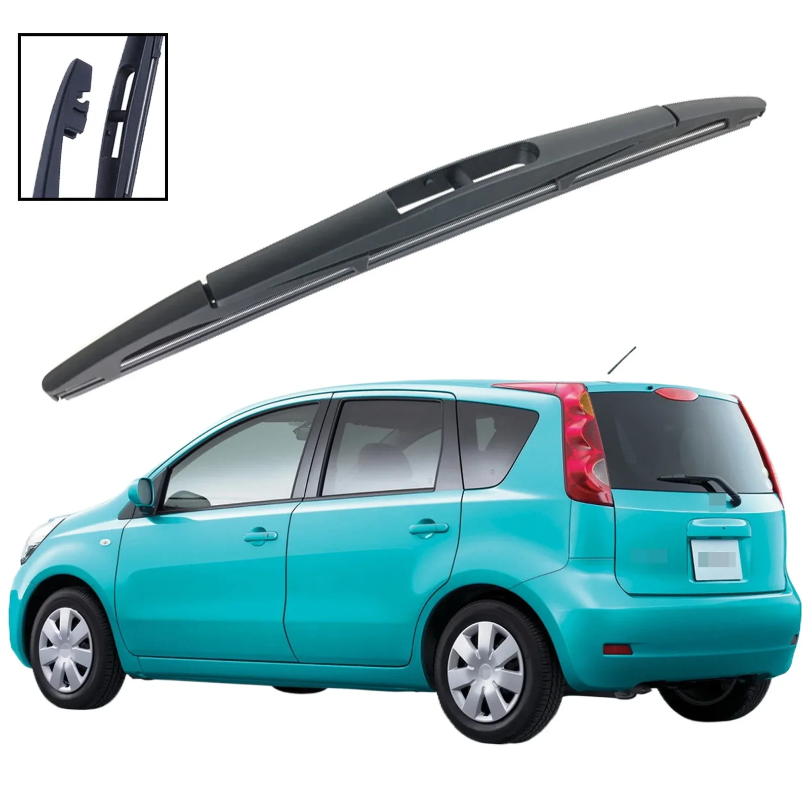 

12" Rear Windshield Windscreen Washer Wiper Blade For Nissan Note 2006-2013 Car Accessories Accsesories