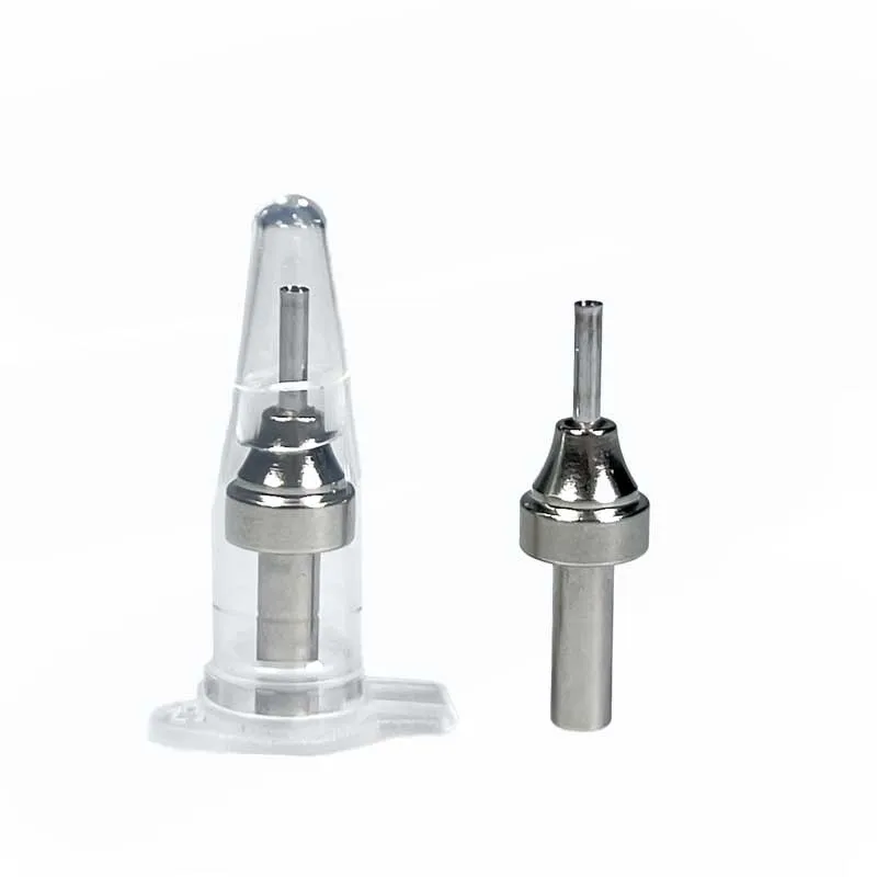 

0.8mm Short Type FUE Punch Implanter Follicle Extraction Tool, Blunt Tip Hair Transplant Needle Follicle Extractor, 1/5/10PCS