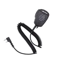 Anytone Shoulder PTT Microphone 2 Pin K Plug for AT878UV AT878plus AT868 enwood  Type HAM Radio MIc Speaker Accessory