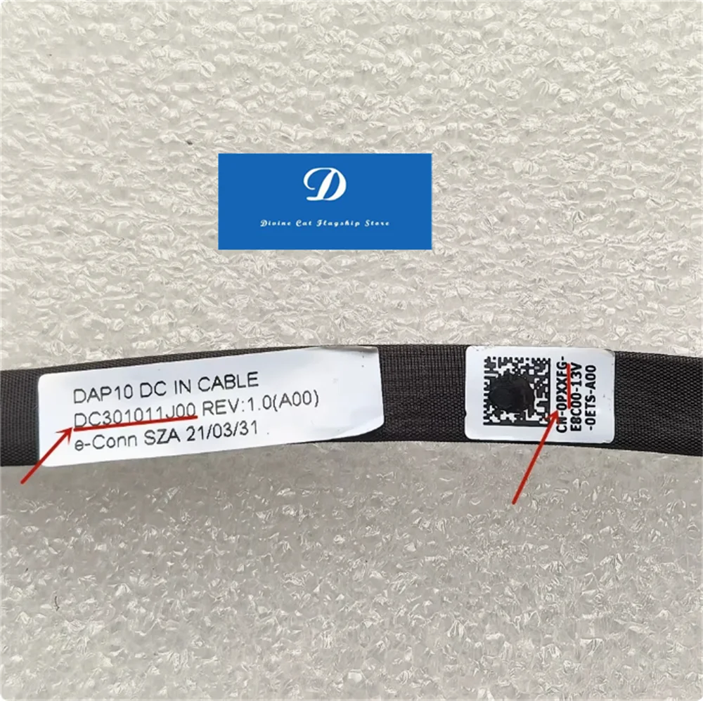 جديد لكابل واجهة الطاقة Dell Precision 7530 7540 0PXXFG