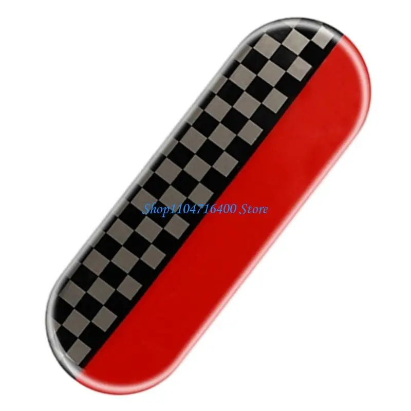 y1gd ABS Armrest Panel Protector Adhesive Quick Setup Center Console Box Cover Decoration For Select Model
