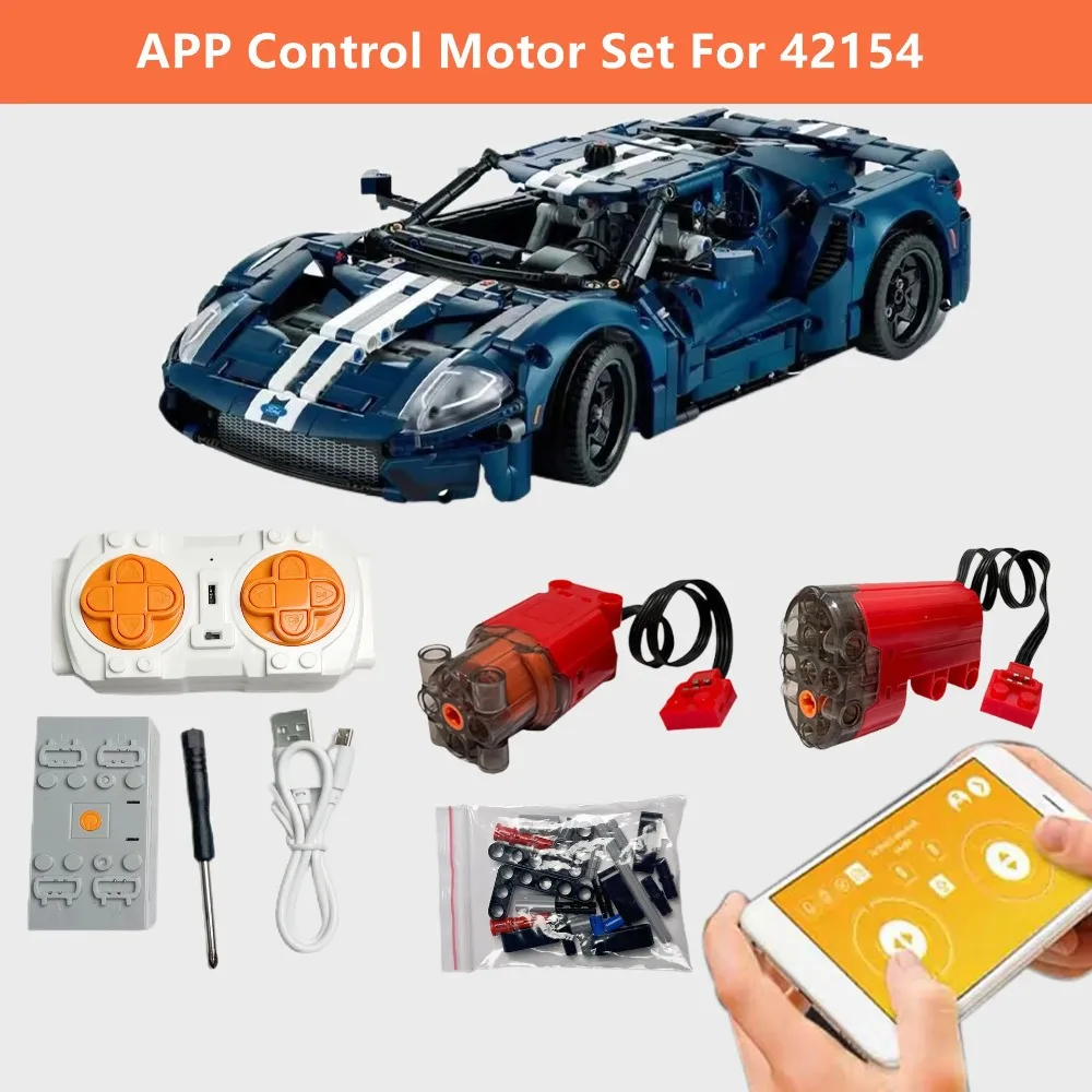 APP Control Motor Set  For Lego 42154 GT Car Building Blocks (only Motor  included NO Bricks)