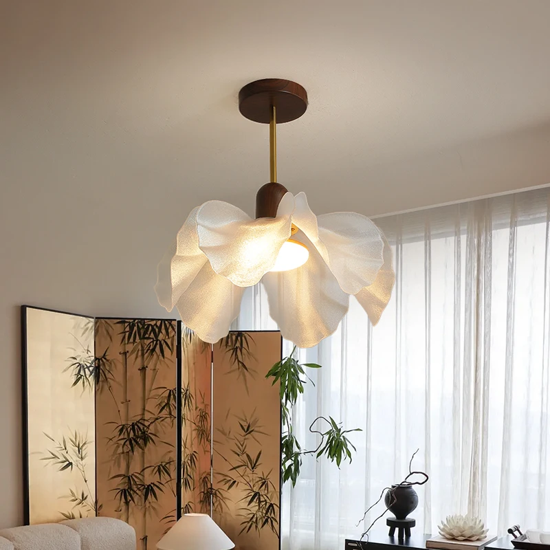 Petal chandelier room dining room lamp bedroom study lamp
