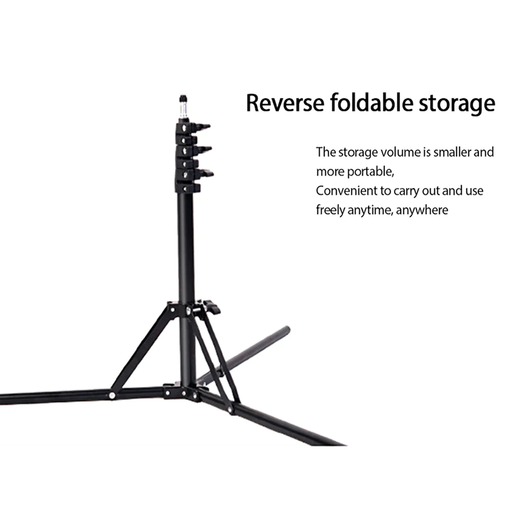 Photography Light Stand Tripod Bracket Thicken Aluminum for YONGNUO YN600L YN300 YN300III YN360 YN200 Video LED Fill Light Flash